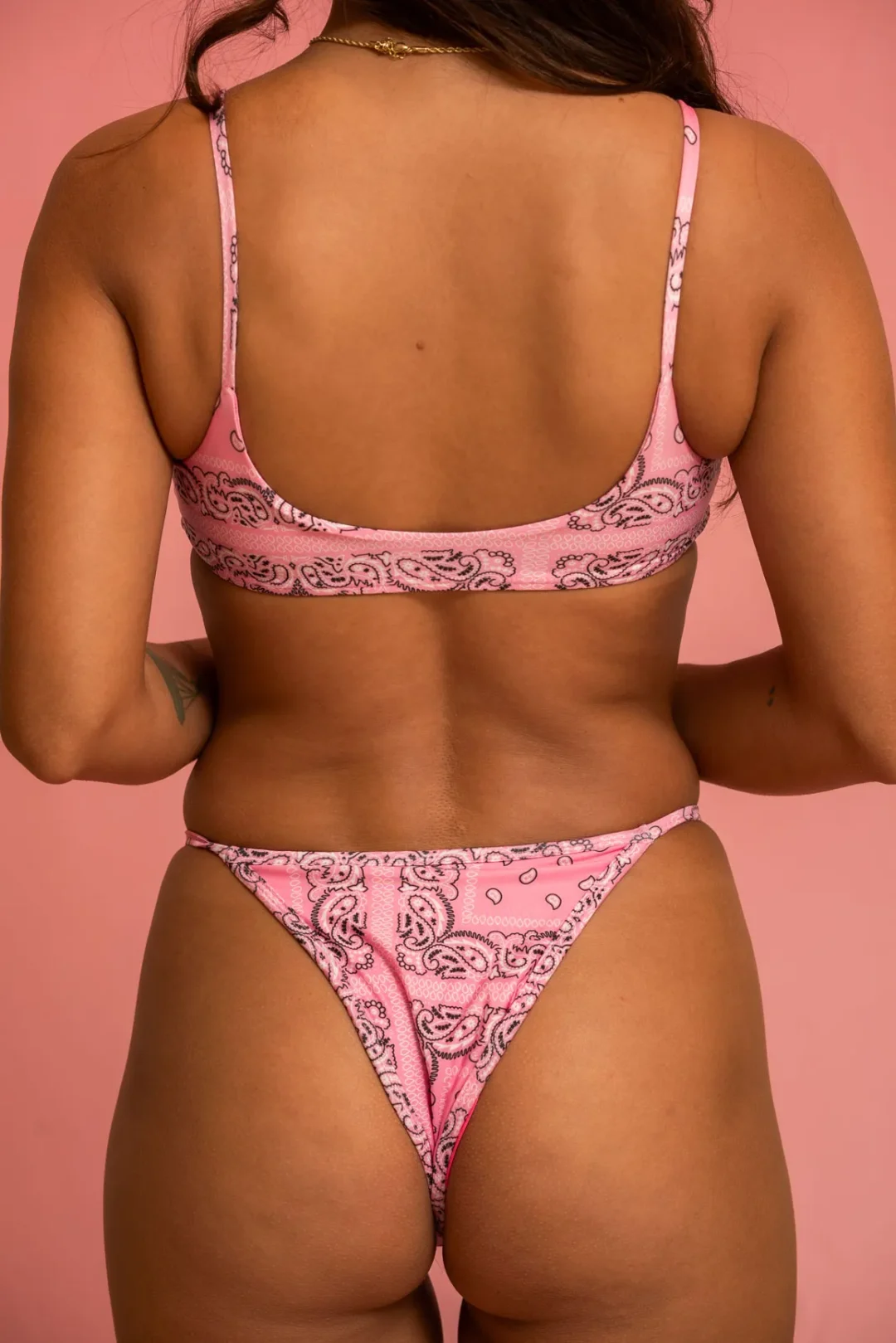 CALCINHA FITA ROSA PAISLEY WAY - Image 3