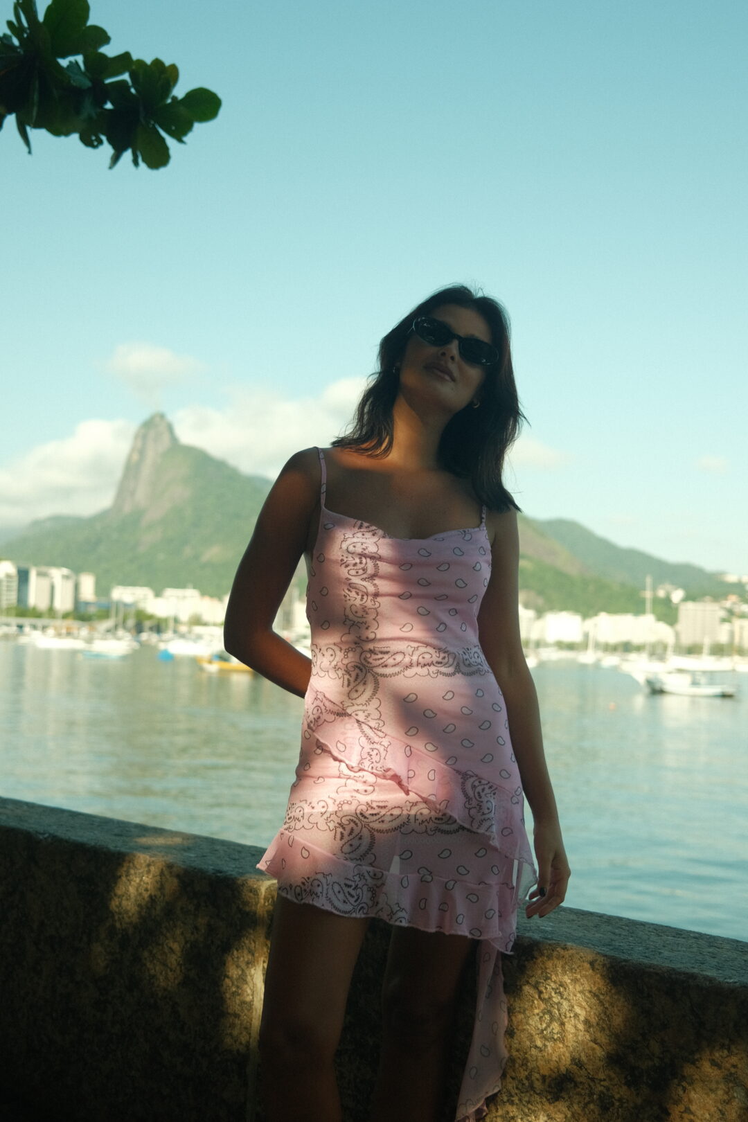 VESTIDO TULE PAISLEY ROSA SUMMER GOODIES - Image 2