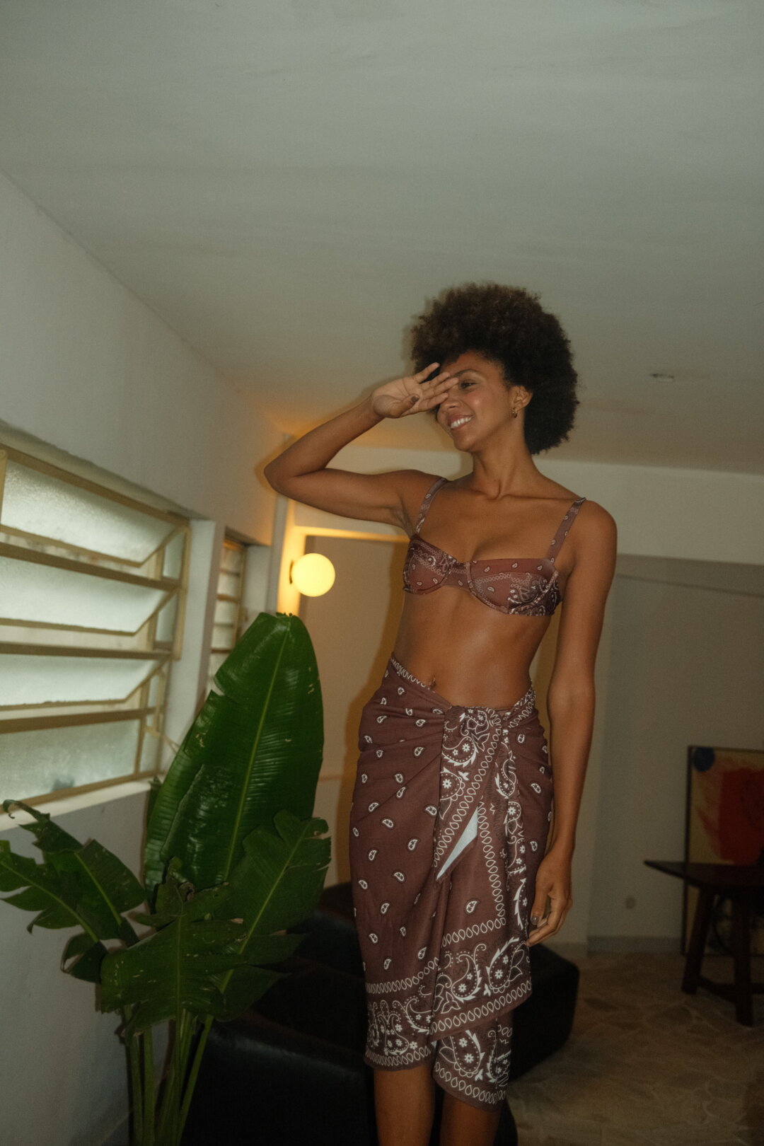 CANGA PAISLEY MARROM BOHO WINTER - Image 2