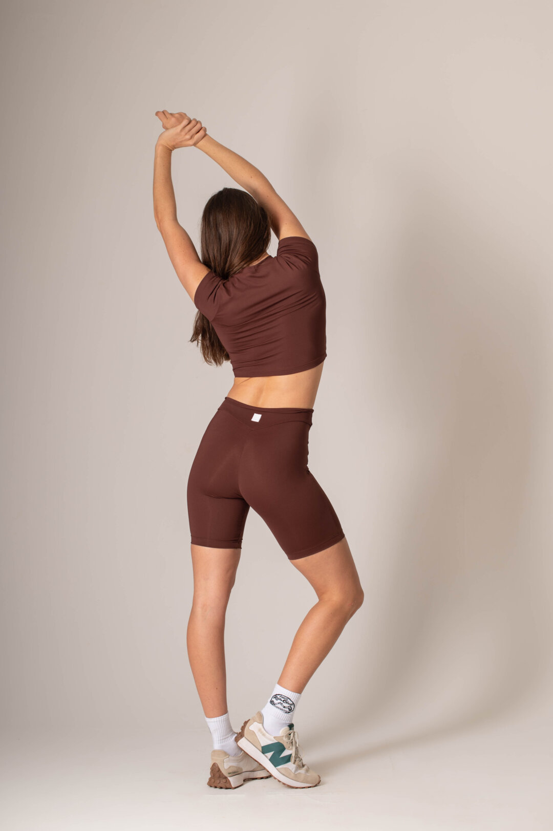 TOP CROPPED GOLA MARROM - Image 2